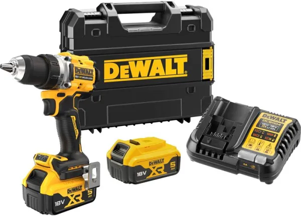 DeWalt 18V Porakone, TSTAK 2 x 5Ah