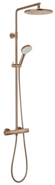 Damixa Silhouet suihkujärjestelmä, harjattu kupari PVD