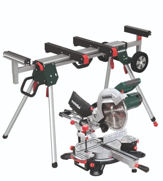 Metabo katkaisu- ja jiirisaha KGS 254 M sis. KSU 251 työpöytä