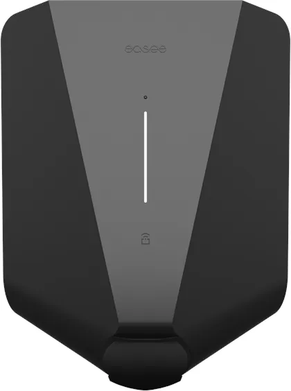 Easee LITE latauslaatikko 11 kW kWh-mittarilla, Type 2, WiFi ja 4G, Musta
