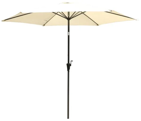 Parasol, jossa kallistus, beige 300 cm