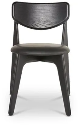 Tom Dixon Slab Ruokapöydän tuoli Verhoiltu 2 kpl Musta